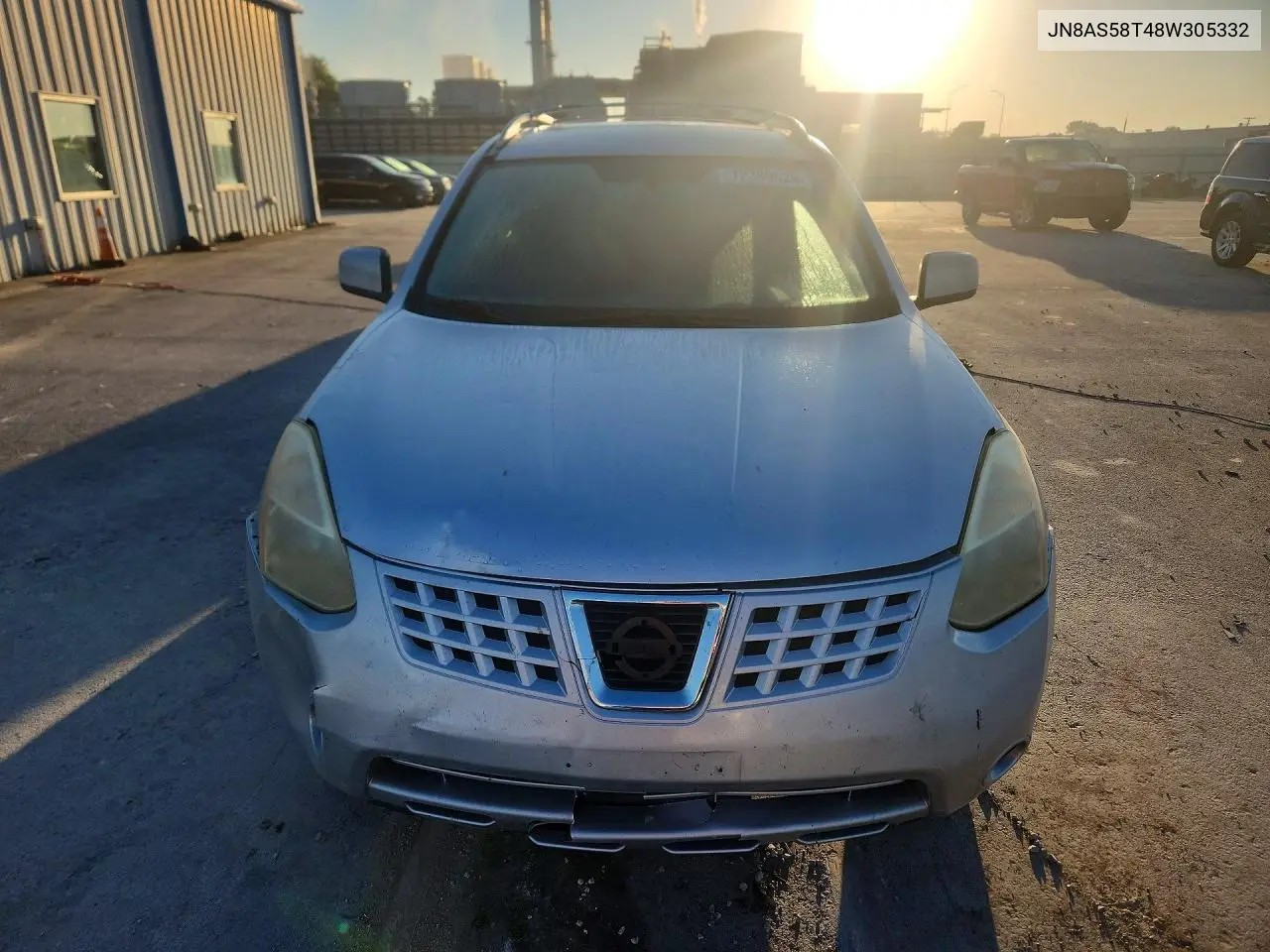 2008 NISSAN ROGUE VIN JN8AS58T48W305332 — фото 5