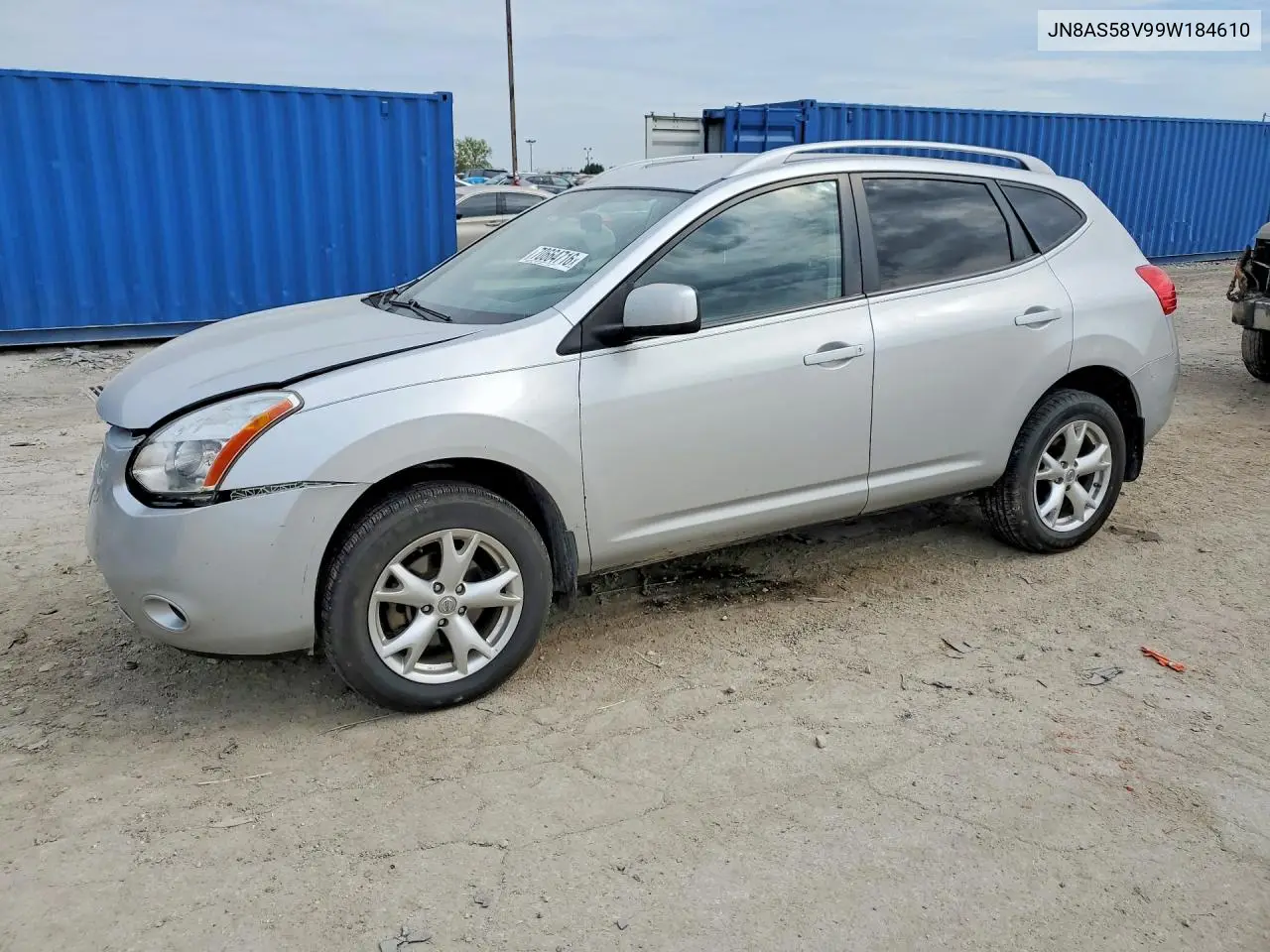 NISSAN ROGUE 2009, VIN JN8AS58V99W184610
