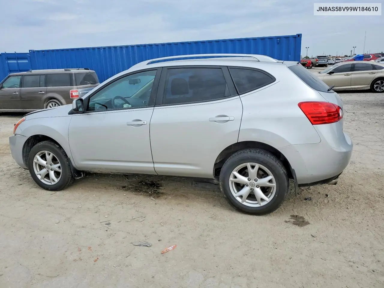 2009 NISSAN ROGUE VIN JN8AS58V99W184610 — фото 2