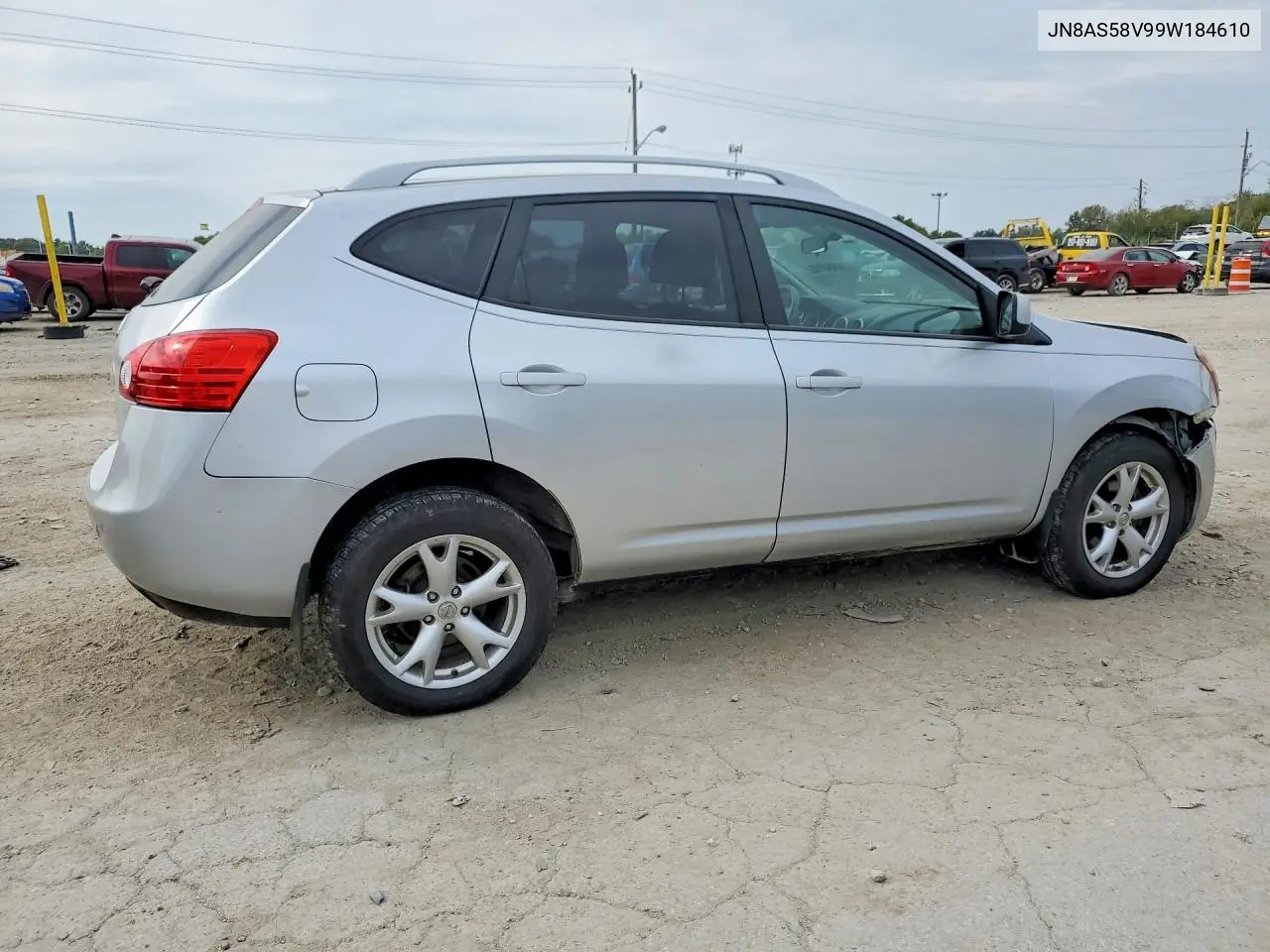 2009 NISSAN ROGUE VIN JN8AS58V99W184610 — фото 3
