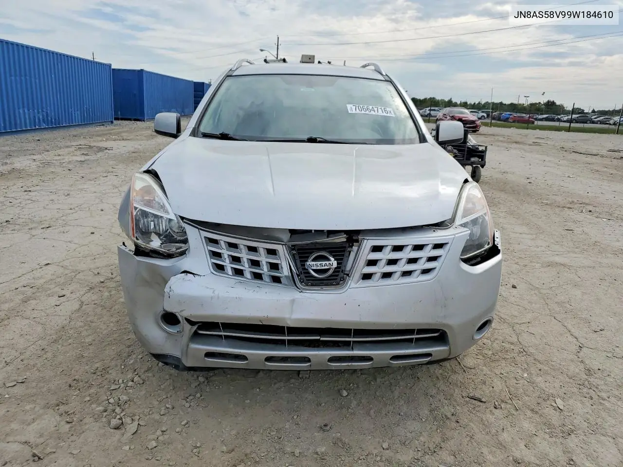 2009 NISSAN ROGUE VIN JN8AS58V99W184610 — фото 5