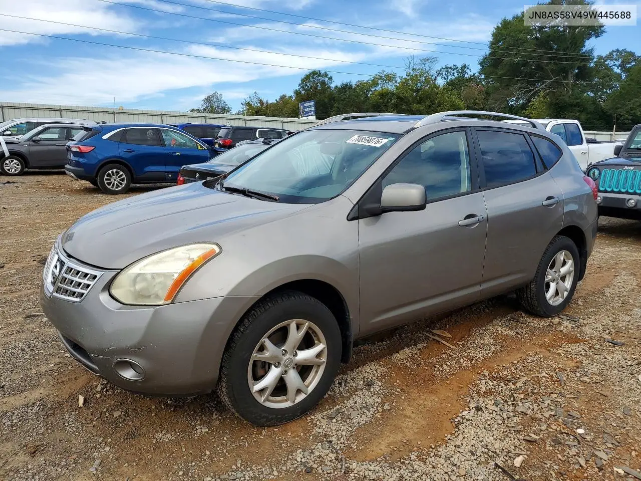 NISSAN ROGUE 2009, VIN JN8AS58V49W445688