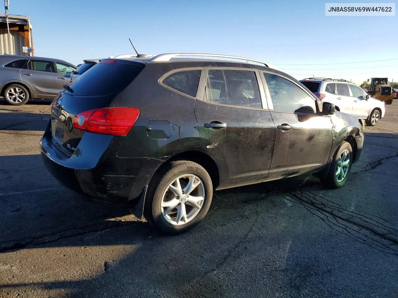 2009 NISSAN ROGUE VIN JN8AS58V69W447622 — фото 3