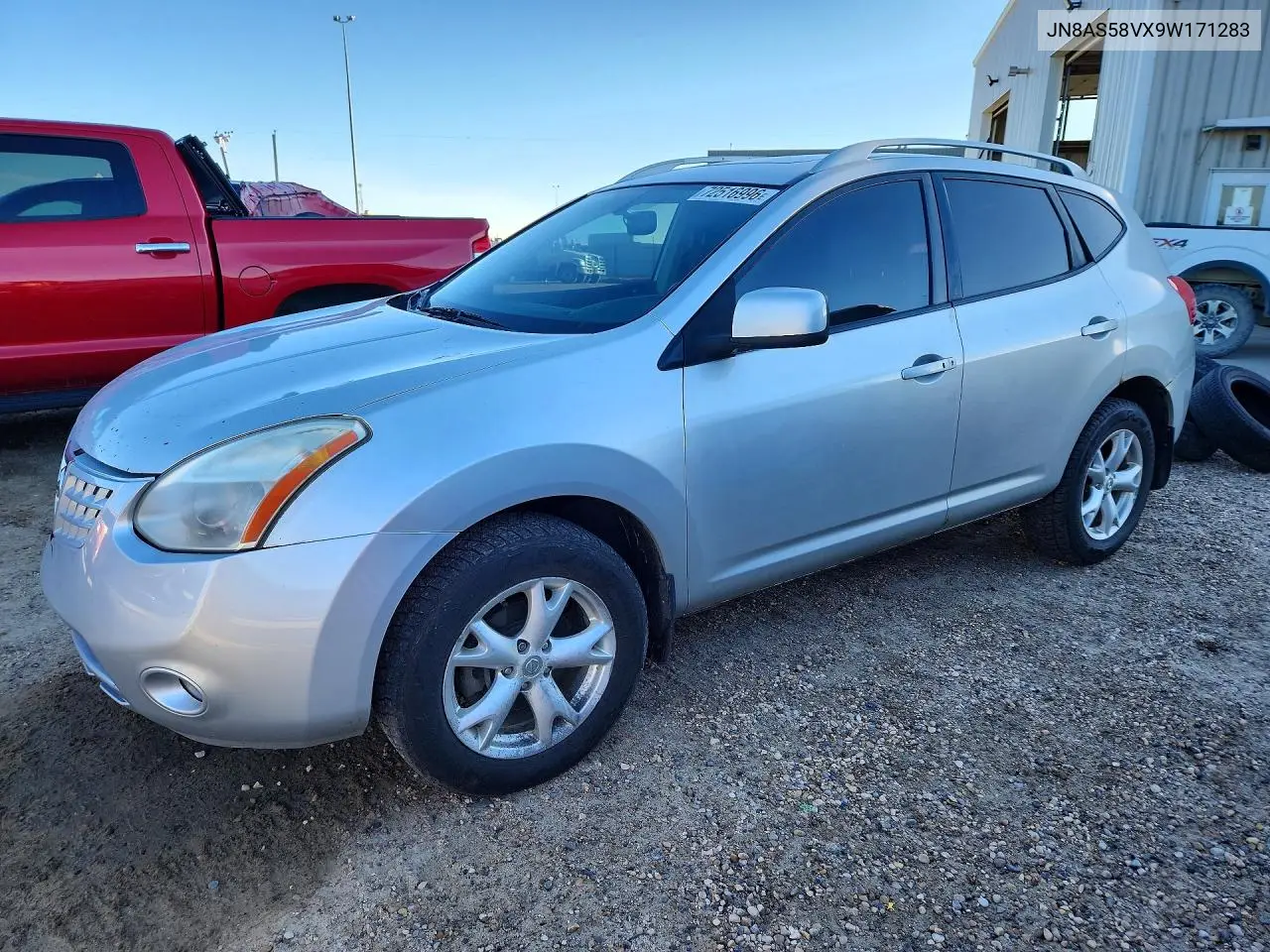 NISSAN ROGUE 2009, VIN JN8AS58VX9W171283