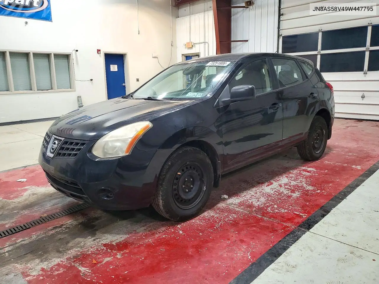 NISSAN ROGUE 2009, VIN JN8AS58V49W447795