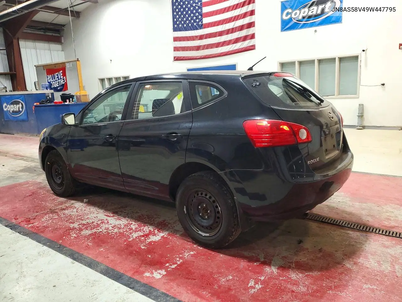 2009 NISSAN ROGUE VIN JN8AS58V49W447795 — фото 2