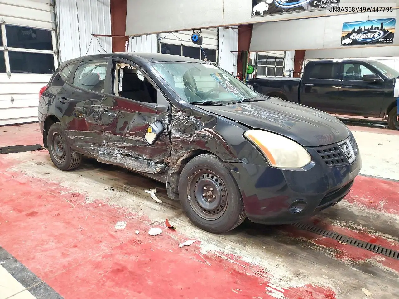 2009 NISSAN ROGUE VIN JN8AS58V49W447795 — фото 4
