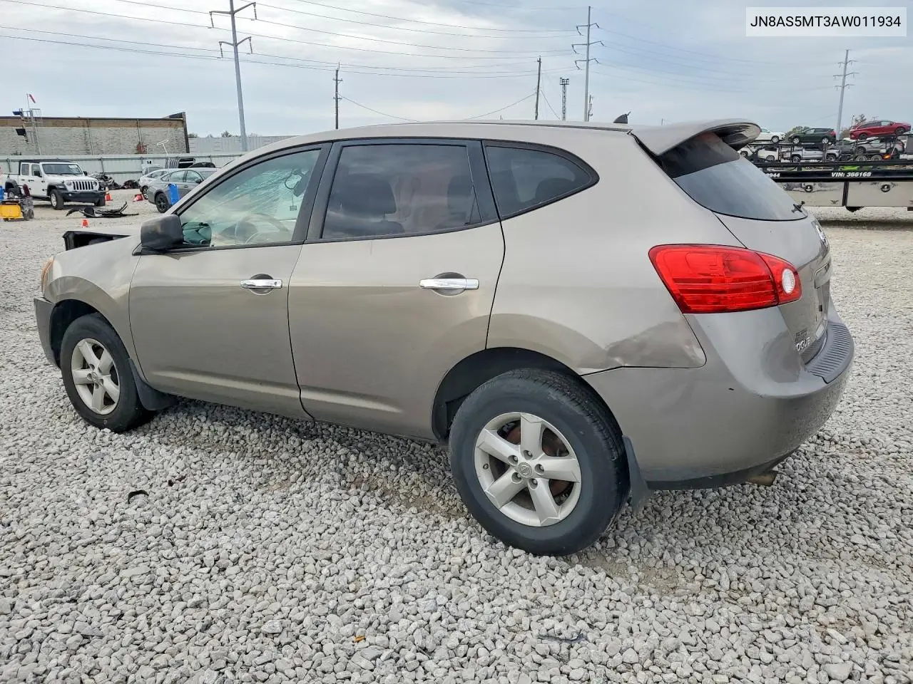 2010 NISSAN ROGUE VIN JN8AS5MT3AW011934 — фото 2