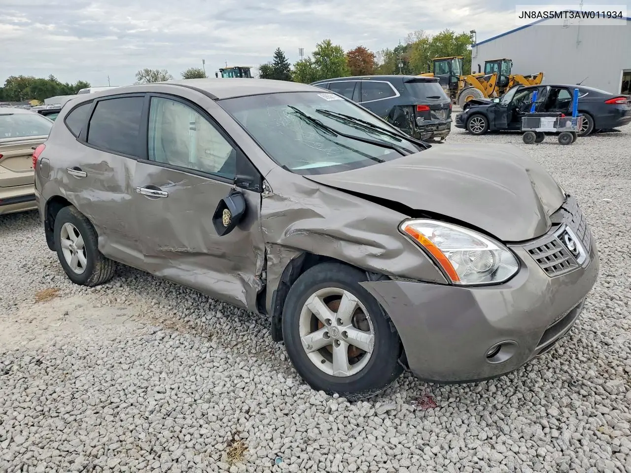 2010 NISSAN ROGUE VIN JN8AS5MT3AW011934 — фото 4