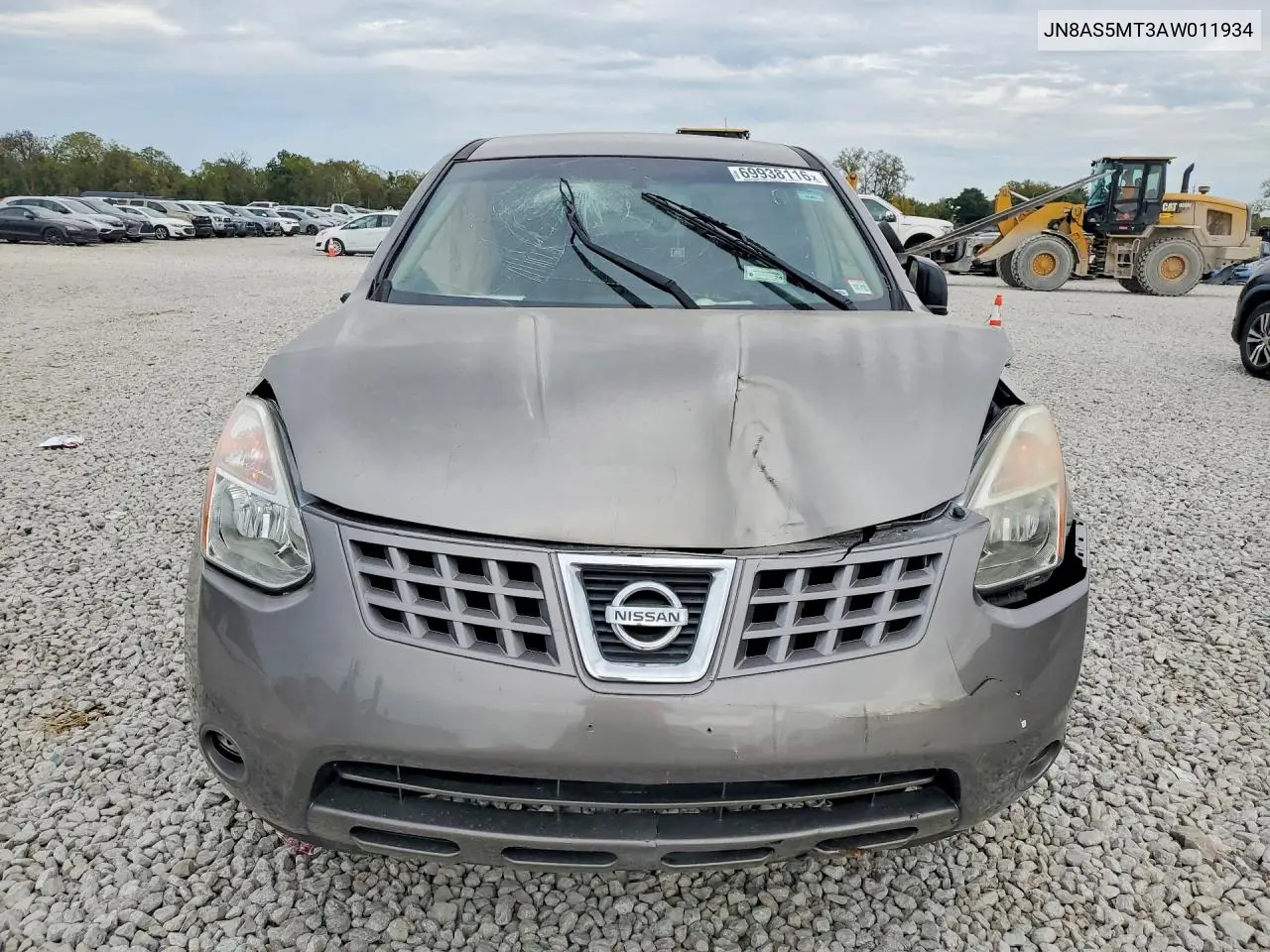 2010 NISSAN ROGUE VIN JN8AS5MT3AW011934 — фото 5