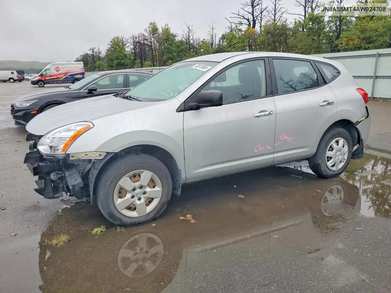 NISSAN ROGUE 2010, VIN JN8AS5MT4AW024708