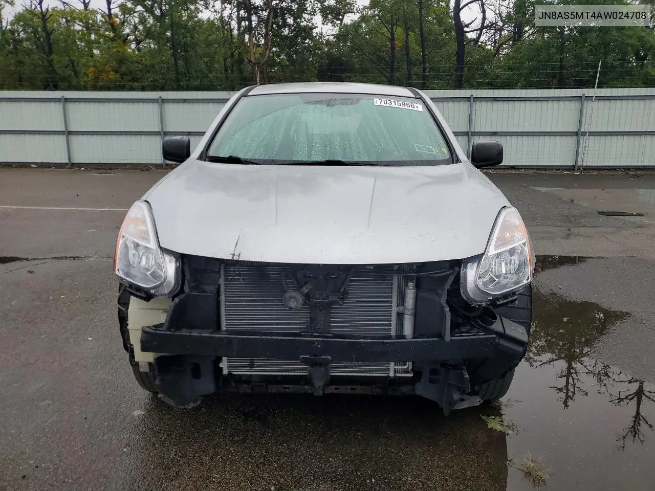 2010 NISSAN ROGUE VIN JN8AS5MT4AW024708 — фото 5