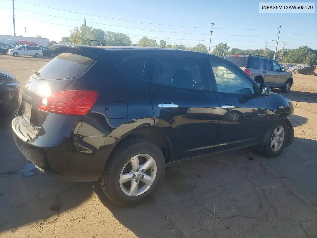 2010 NISSAN ROGUE VIN JN8AS5MT2AW505170 — фото 3