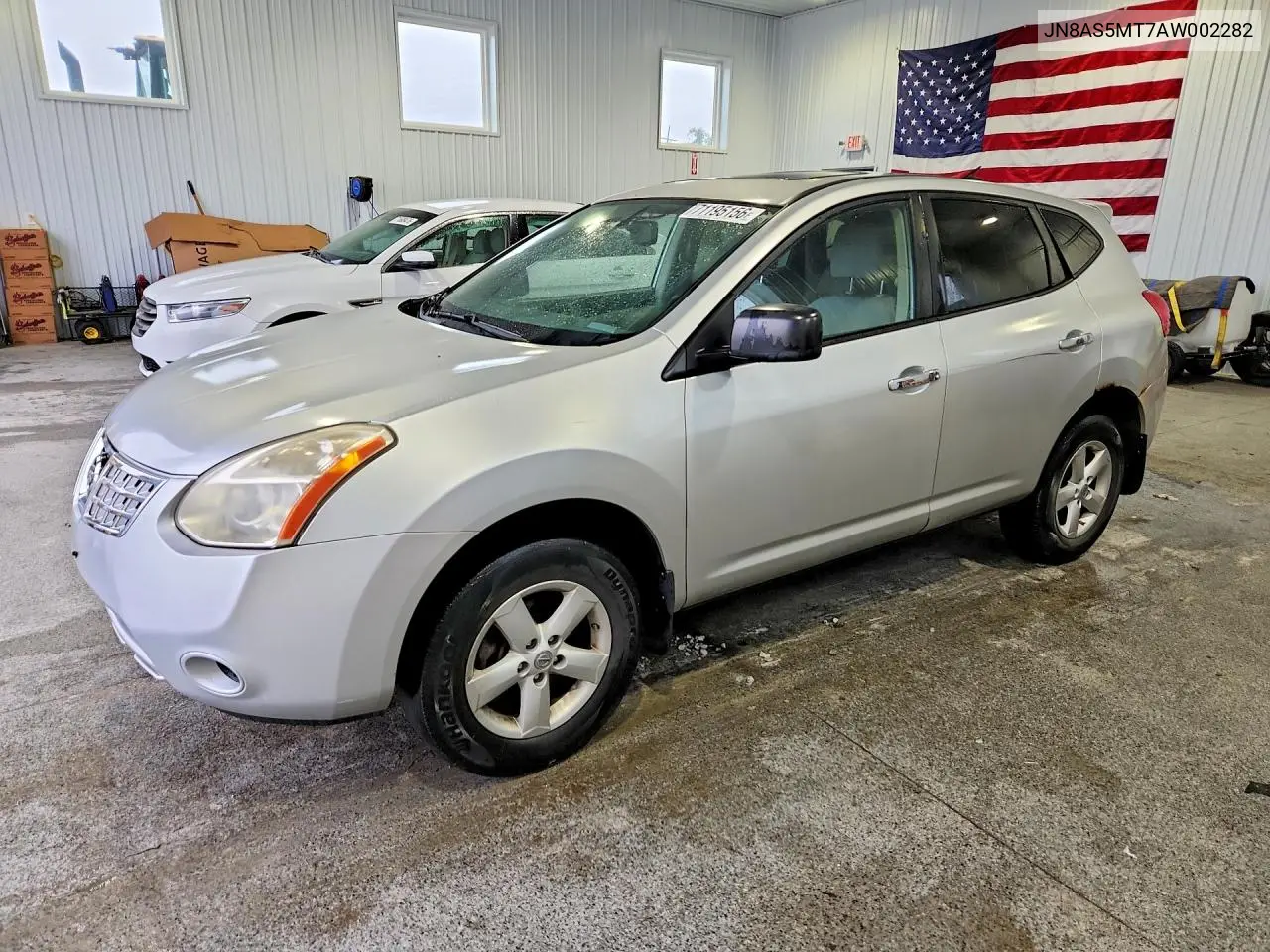 NISSAN ROGUE 2010, VIN JN8AS5MT7AW002282