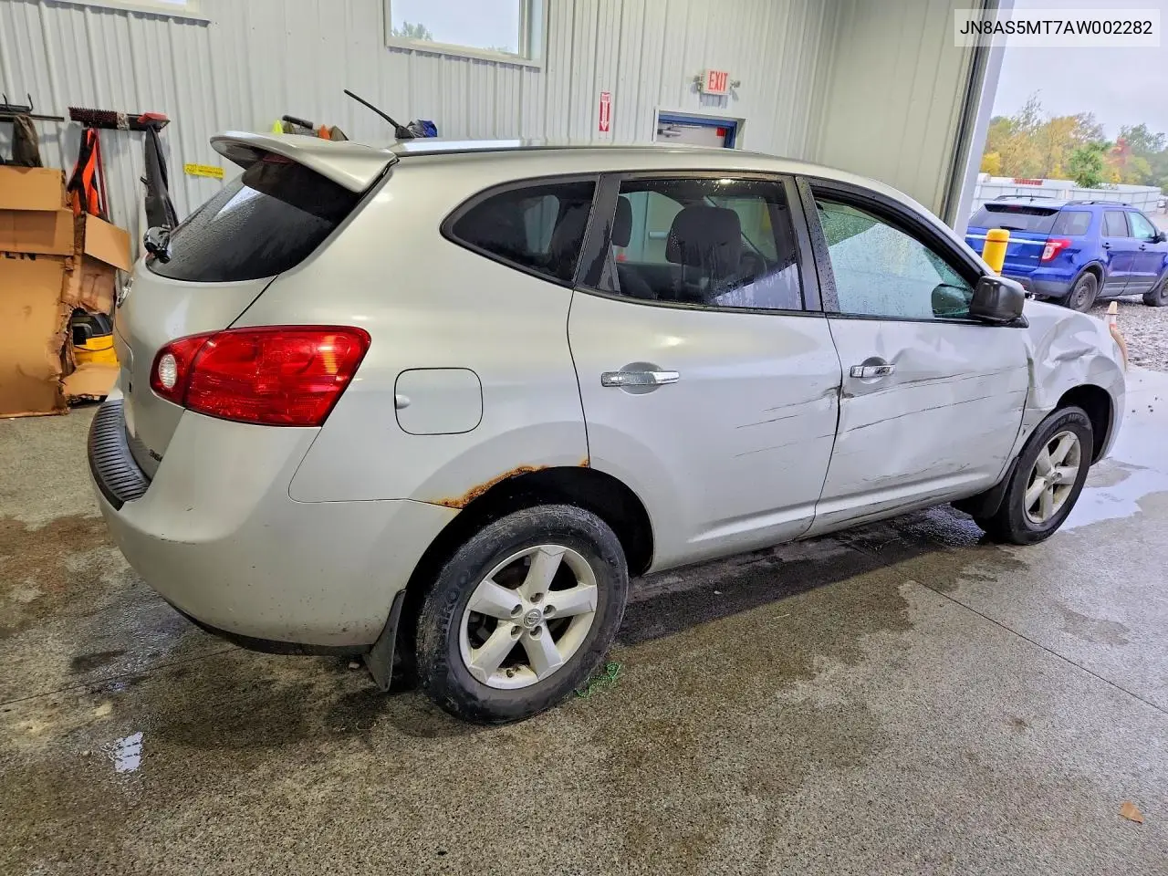 2010 NISSAN ROGUE VIN JN8AS5MT7AW002282 — фото 3