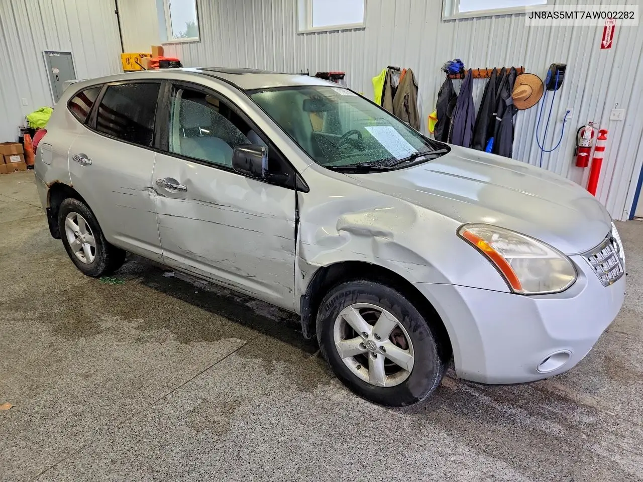 2010 NISSAN ROGUE VIN JN8AS5MT7AW002282 — фото 4