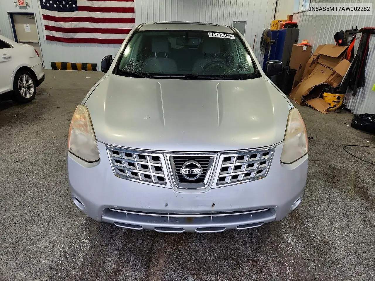 2010 NISSAN ROGUE VIN JN8AS5MT7AW002282 — фото 5