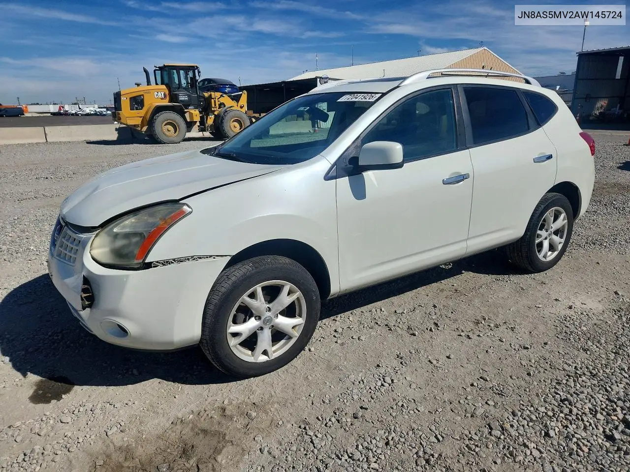 NISSAN ROGUE 2010, VIN JN8AS5MV2AW145724