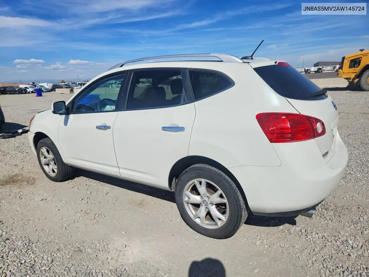 2010 NISSAN ROGUE VIN JN8AS5MV2AW145724 — фото 2
