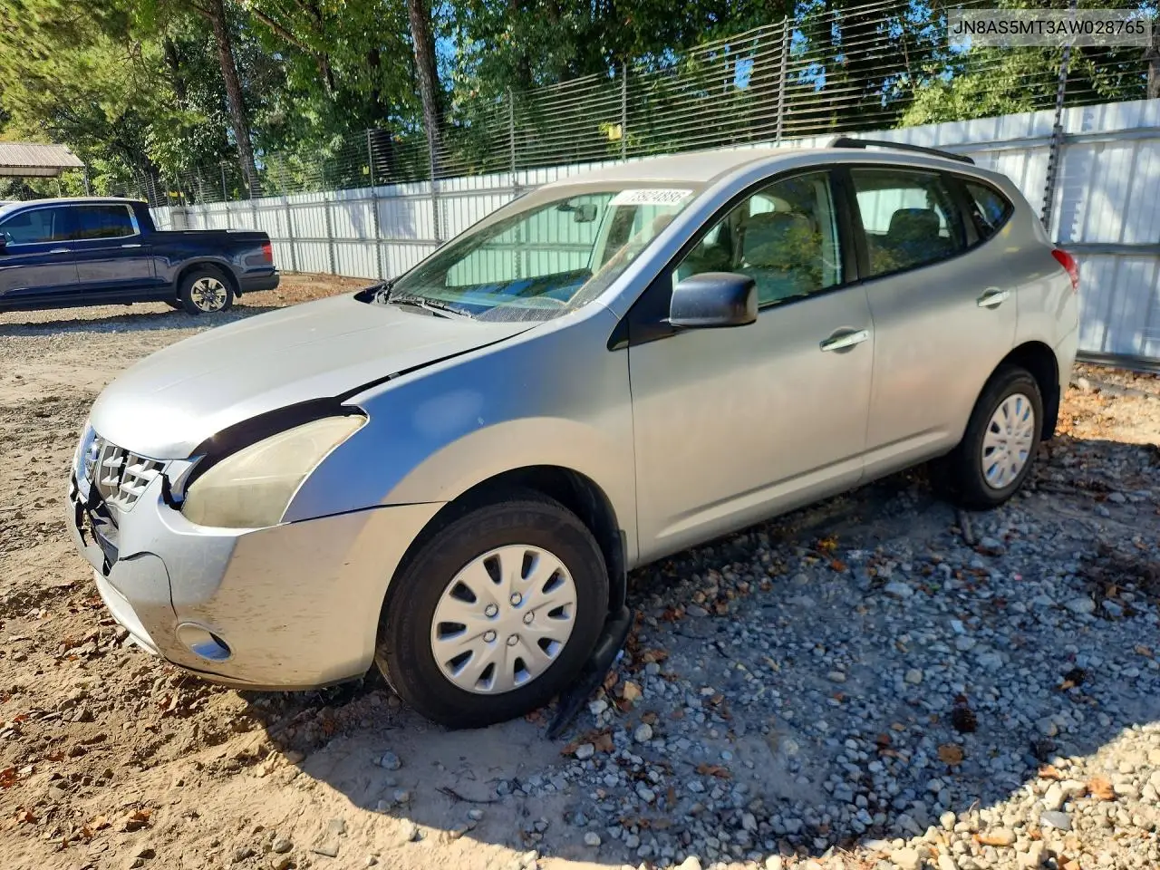 NISSAN ROGUE 2010, VIN JN8AS5MT3AW028765