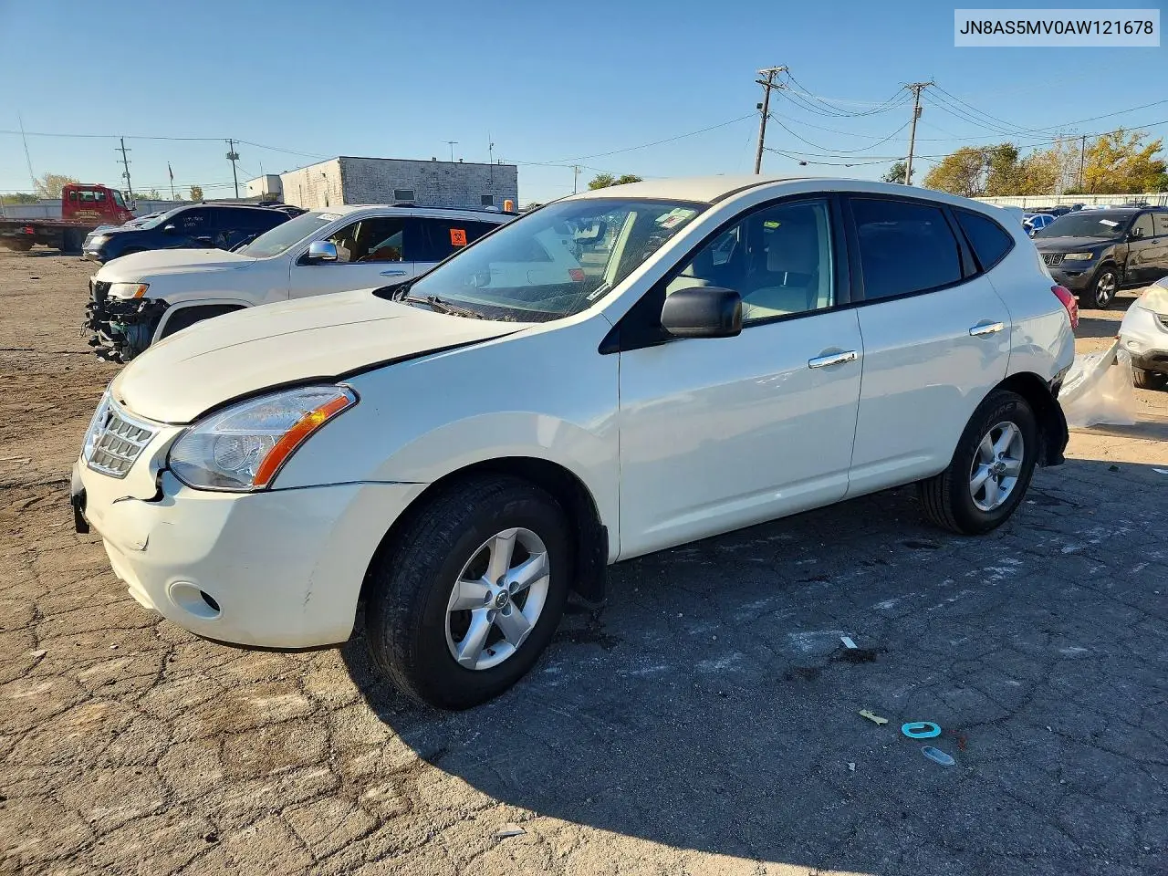 NISSAN ROGUE 2010, VIN JN8AS5MV0AW121678