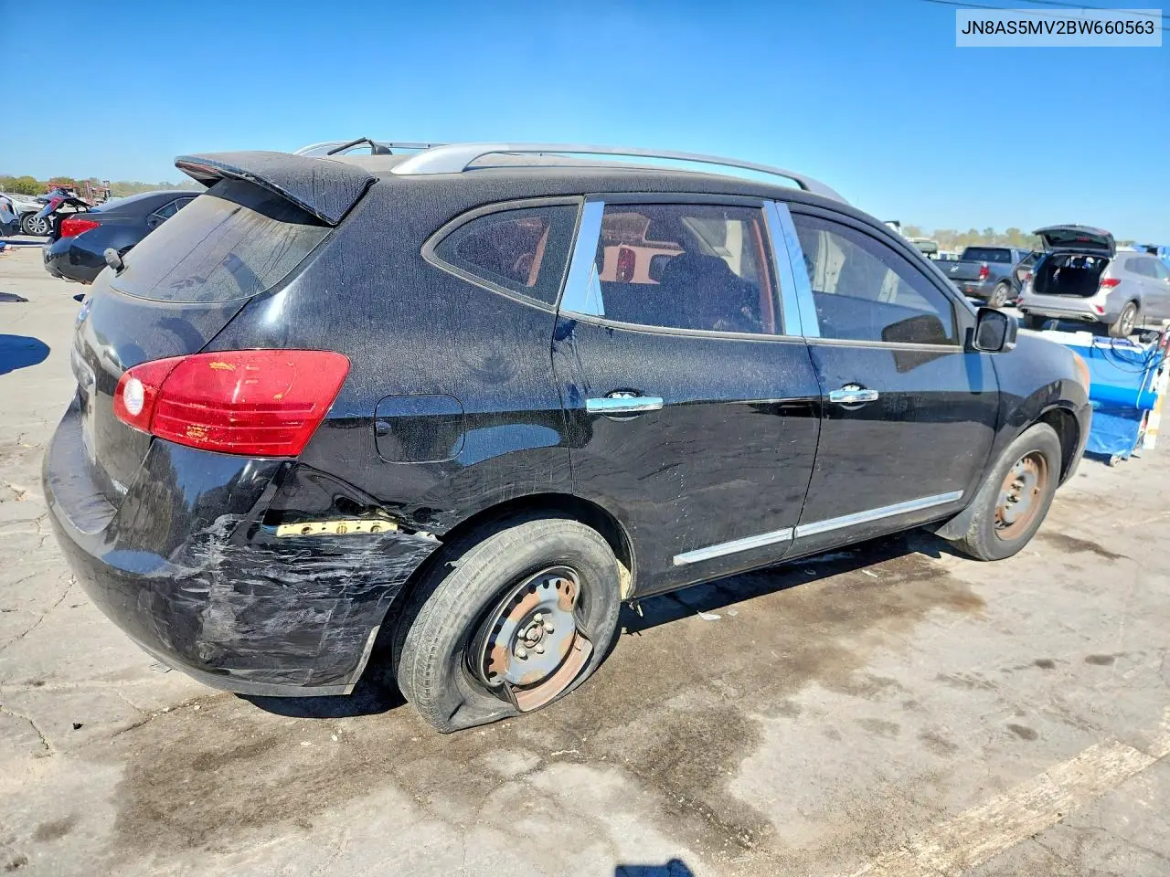 2011 NISSAN ROGUE VIN JN8AS5MV2BW660563 — фото 3