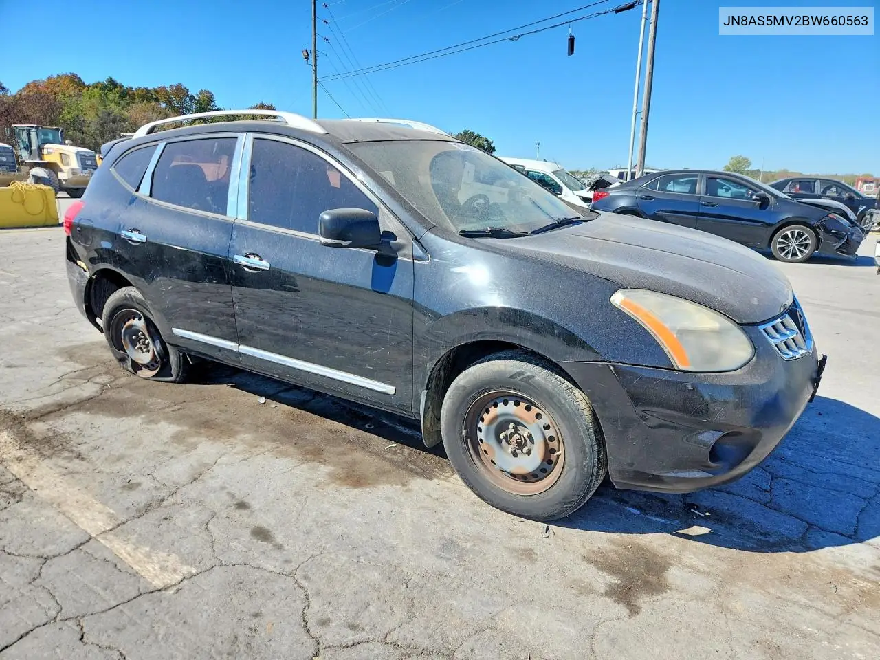 2011 NISSAN ROGUE VIN JN8AS5MV2BW660563 — фото 4