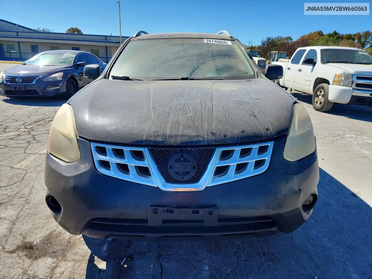 2011 NISSAN ROGUE VIN JN8AS5MV2BW660563 — фото 5