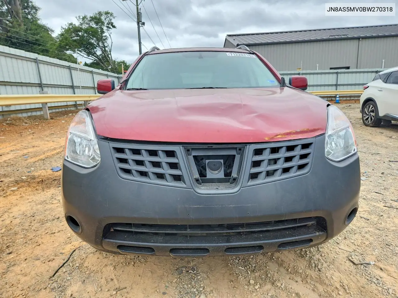 2011 NISSAN ROGUE VIN JN8AS5MV0BW270318 — фото 5