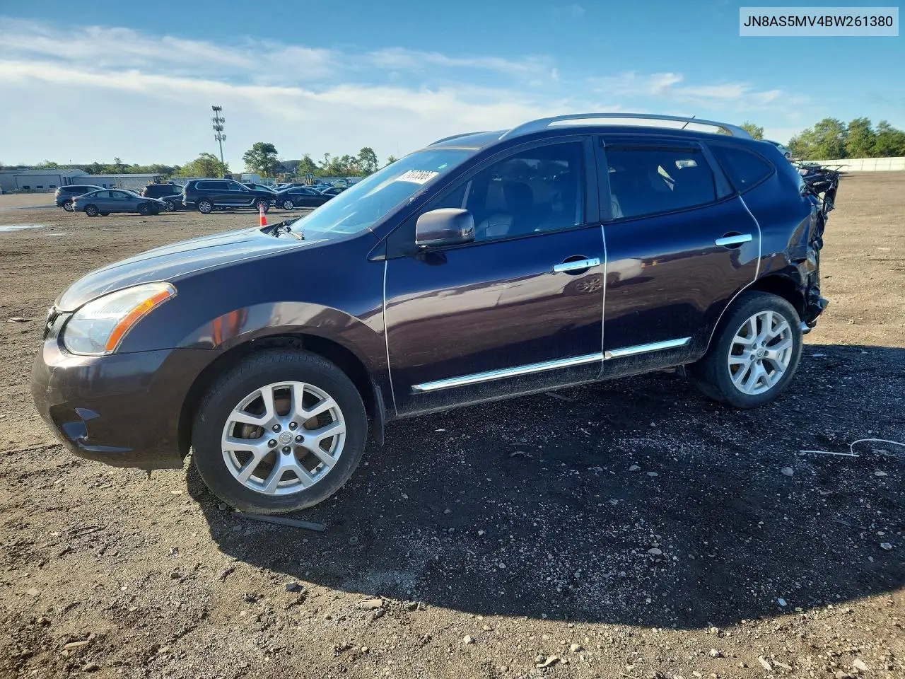 NISSAN ROGUE 2011, VIN JN8AS5MV4BW261380