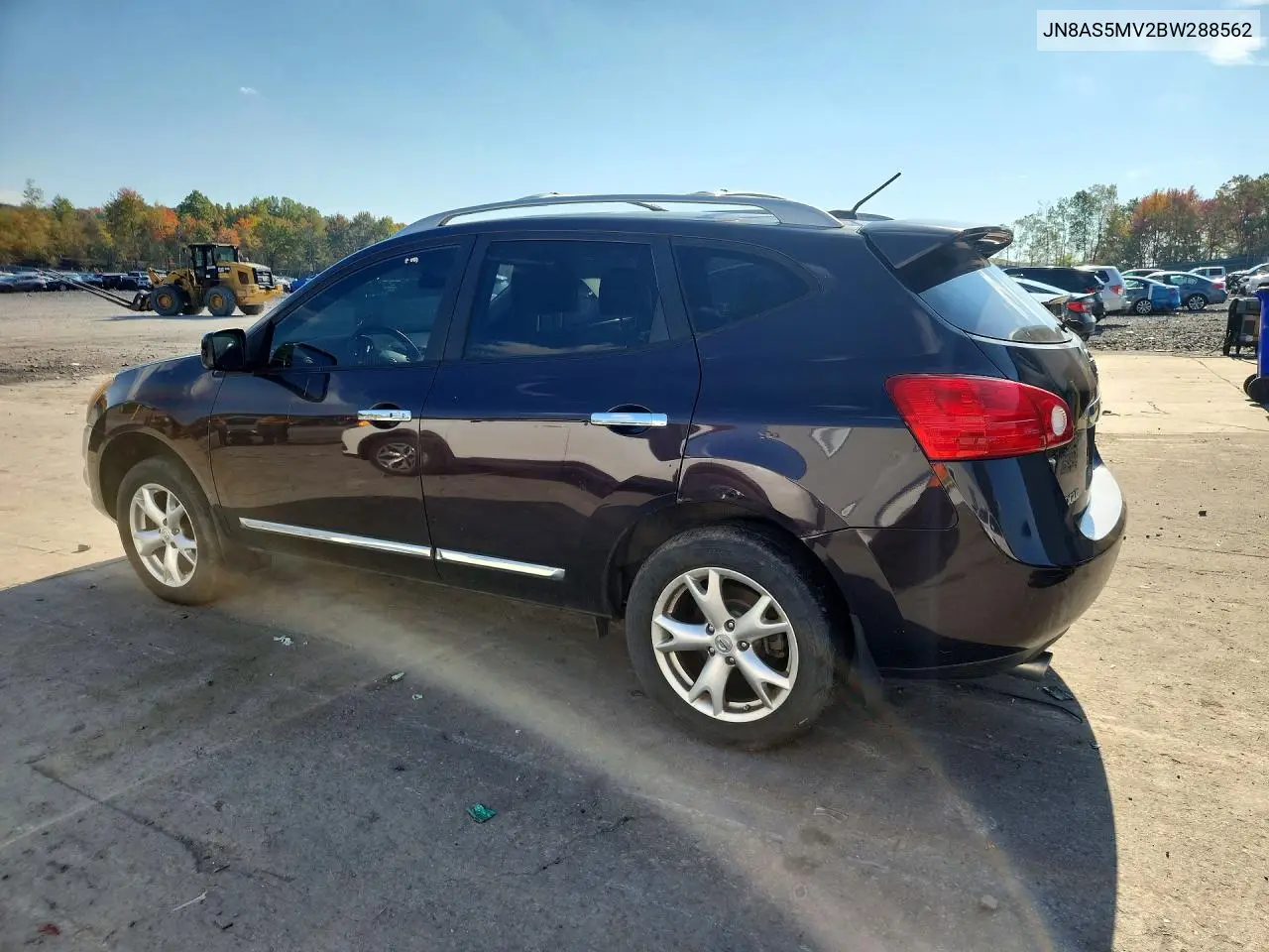 2011 NISSAN ROGUE VIN JN8AS5MV2BW288562 — фото 2