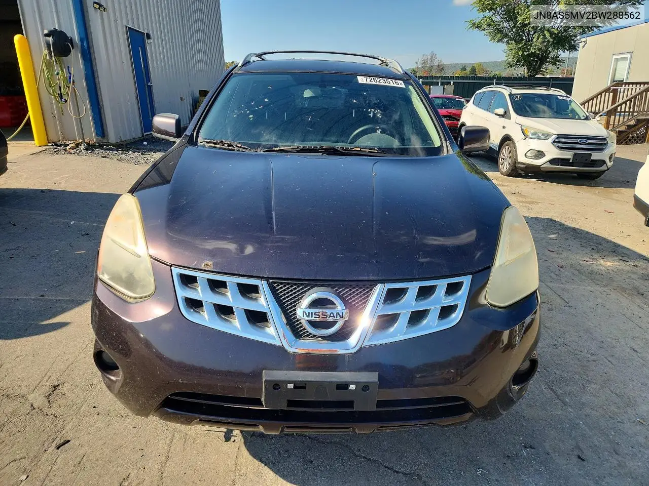 2011 NISSAN ROGUE VIN JN8AS5MV2BW288562 — фото 5