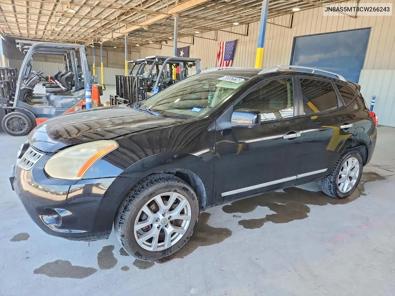 NISSAN ROGUE 2012, VIN JN8AS5MT8CW266243