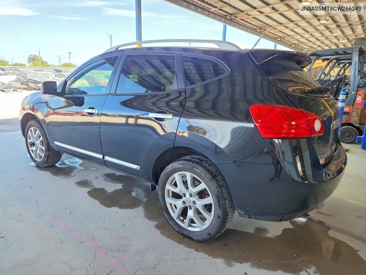 2012 NISSAN ROGUE VIN JN8AS5MT8CW266243 — фото 2