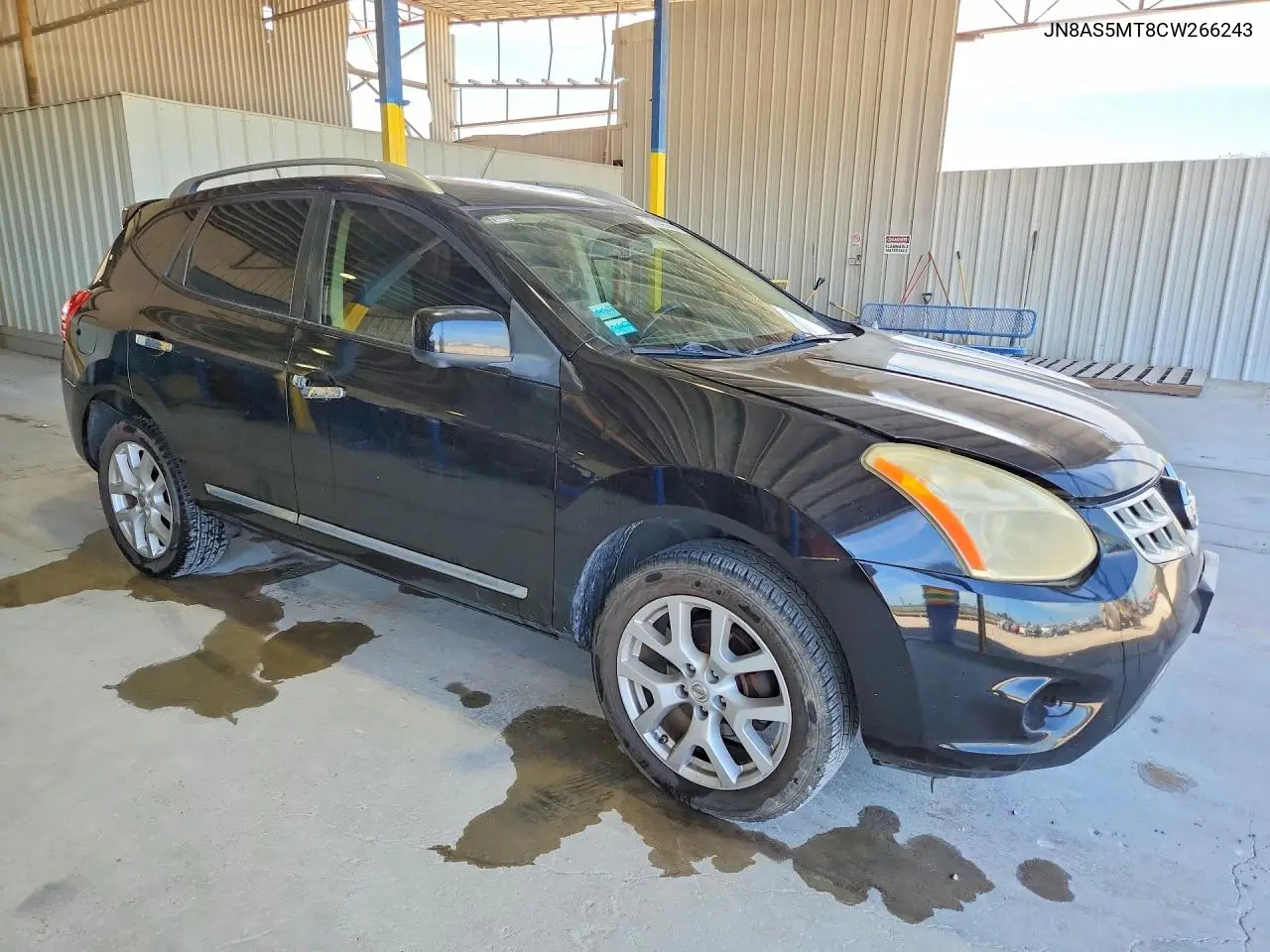 2012 NISSAN ROGUE VIN JN8AS5MT8CW266243 — фото 4