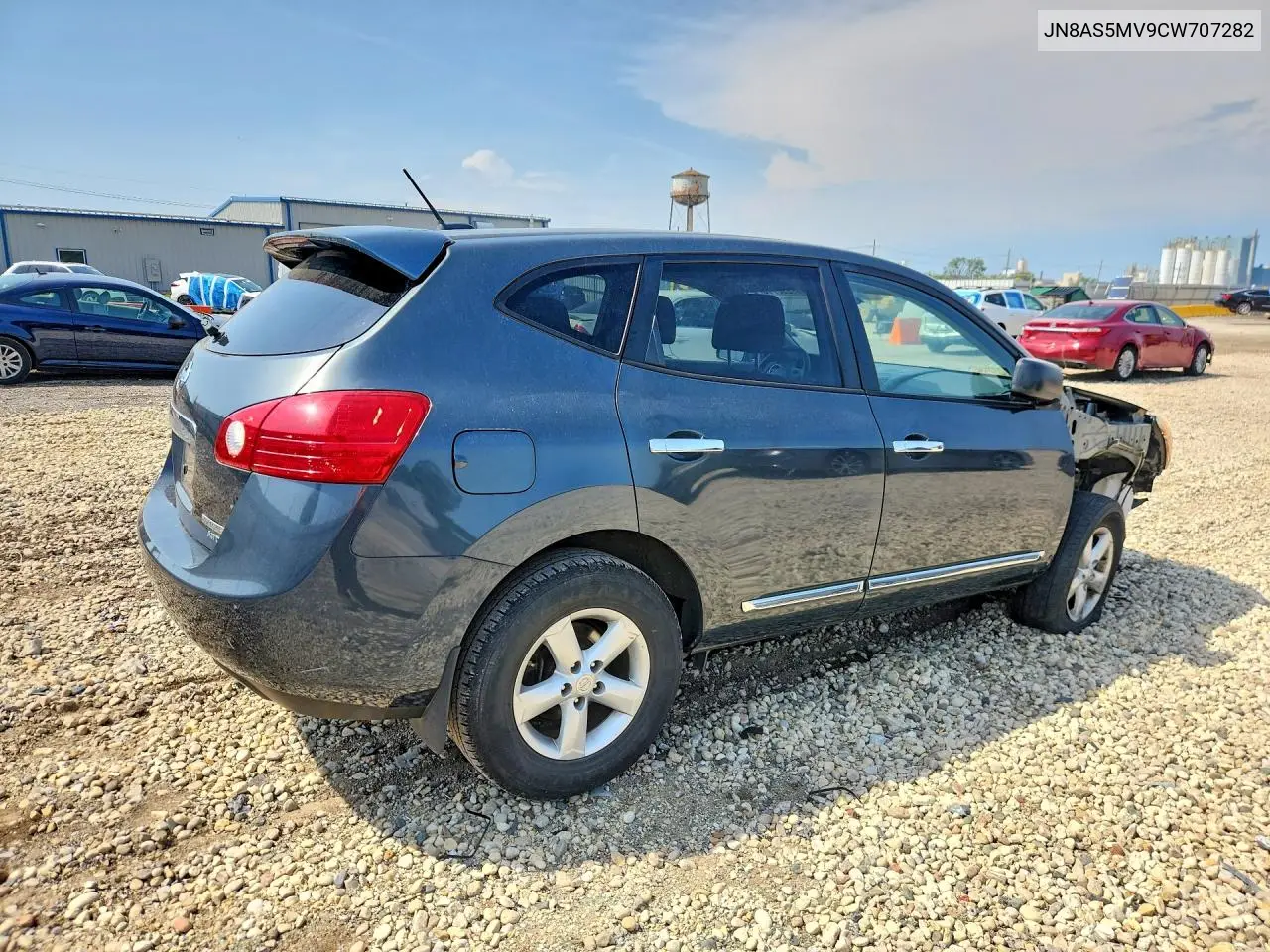 2012 NISSAN ROGUE VIN JN8AS5MV9CW707282 — фото 3