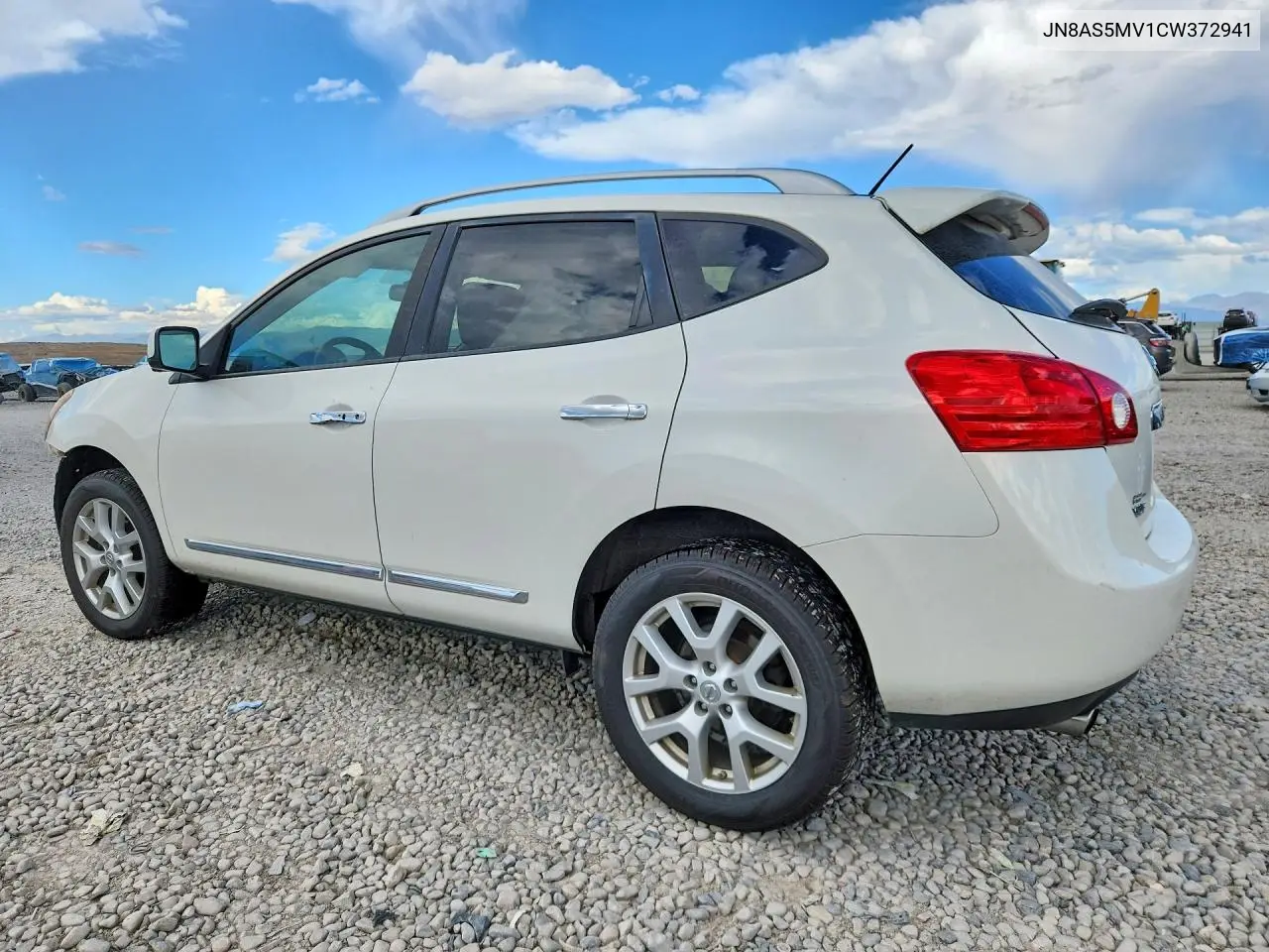 2012 NISSAN ROGUE VIN JN8AS5MV1CW372941 — фото 2