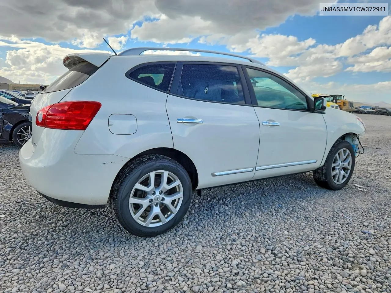 2012 NISSAN ROGUE VIN JN8AS5MV1CW372941 — фото 3