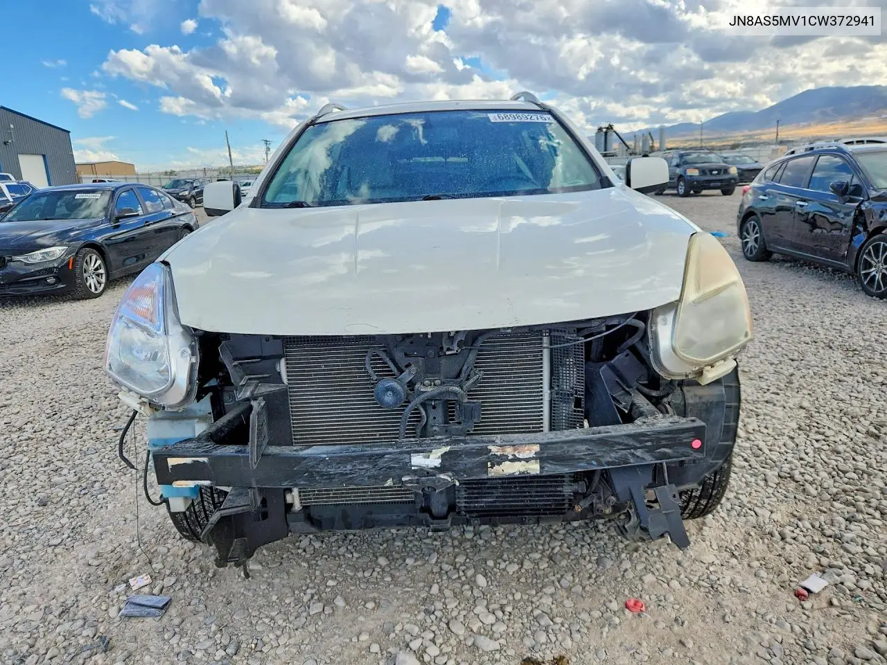 2012 NISSAN ROGUE VIN JN8AS5MV1CW372941 — фото 5