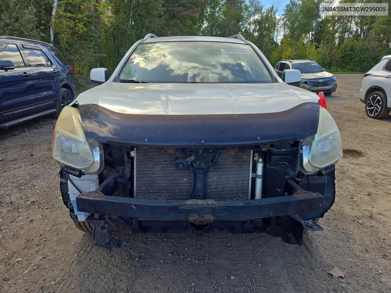 2012 NISSAN ROGUE VIN JN8AS5MT3CW299005 — фото 5