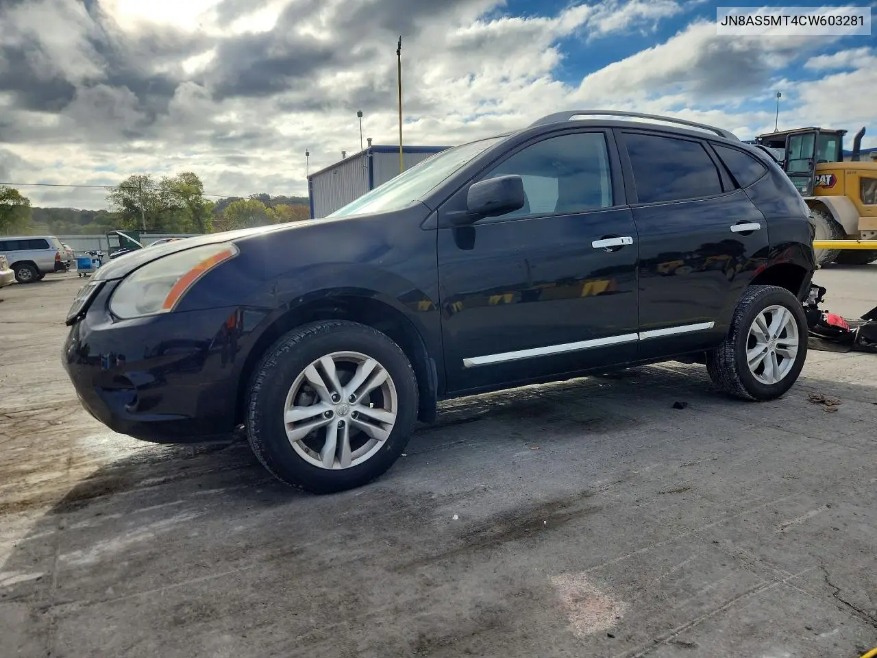 NISSAN ROGUE 2012, VIN JN8AS5MT4CW603281