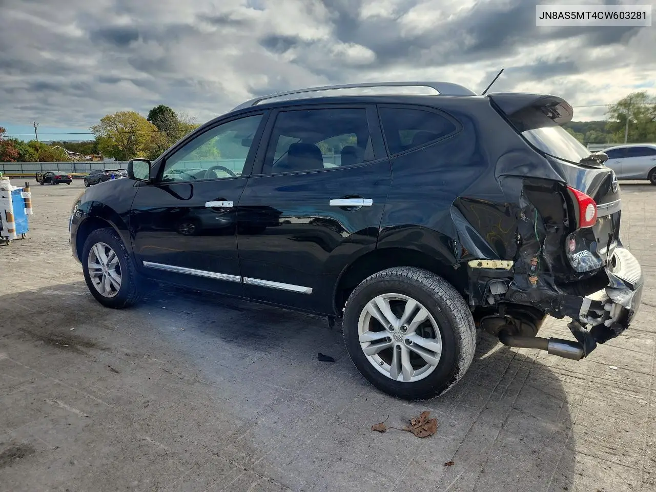 2012 NISSAN ROGUE VIN JN8AS5MT4CW603281 — фото 2