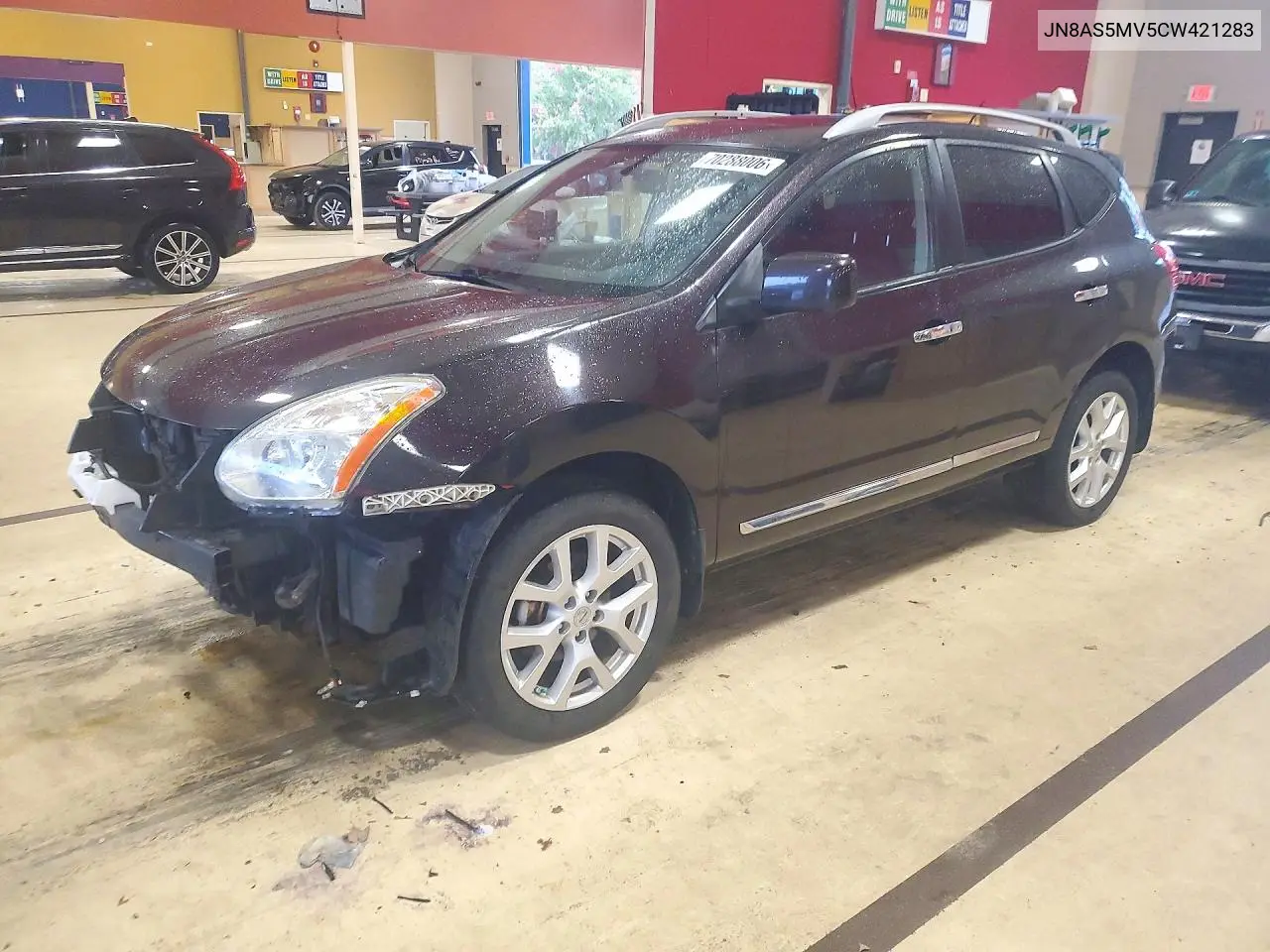 NISSAN ROGUE 2012, VIN JN8AS5MV5CW421283