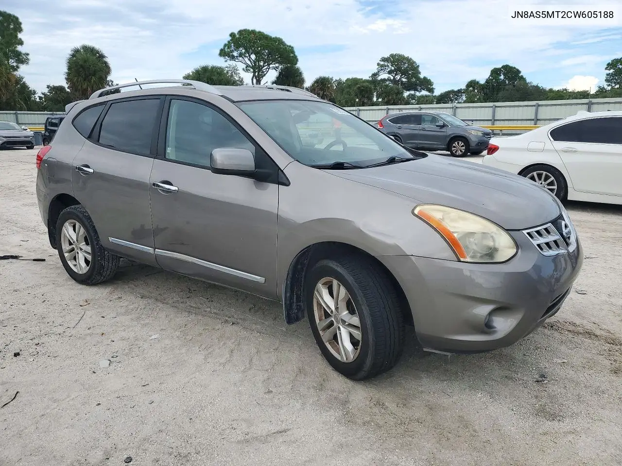 2012 NISSAN ROGUE VIN JN8AS5MT2CW605188 — фото 4