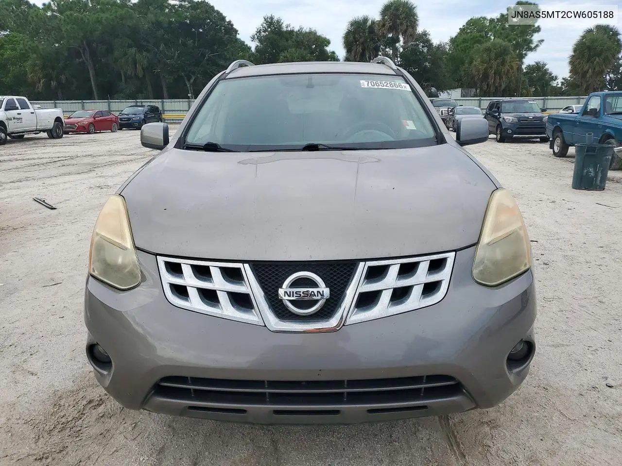 2012 NISSAN ROGUE VIN JN8AS5MT2CW605188 — фото 5