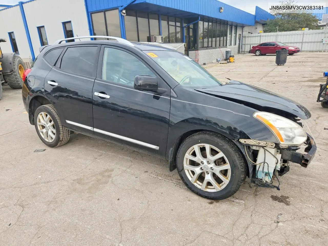 2012 NISSAN ROGUE VIN JN8AS5MV3CW383181 — фото 4