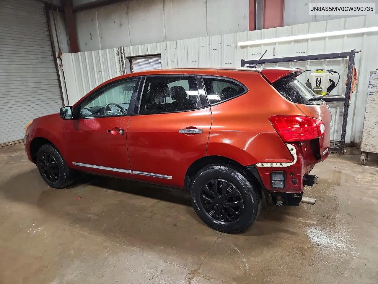 2012 NISSAN ROGUE VIN JN8AS5MV0CW390735 — фото 2