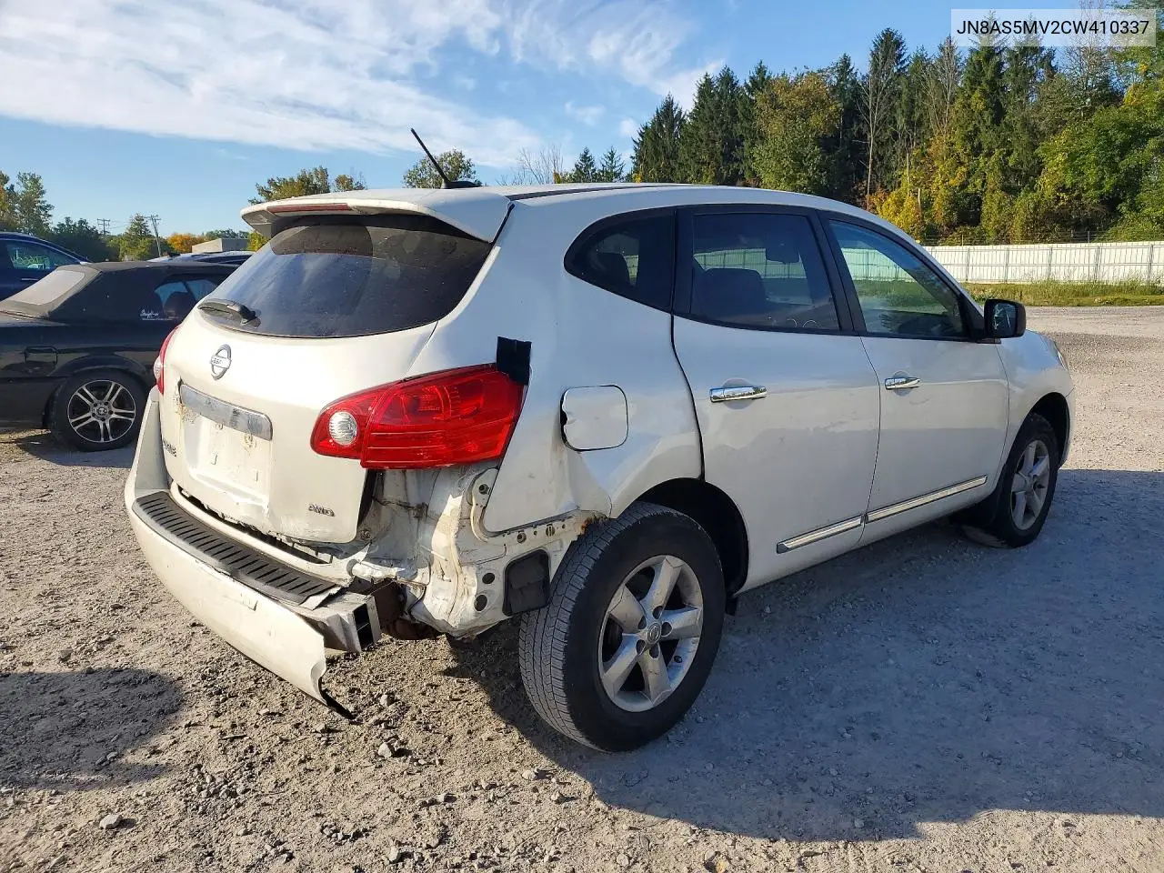 2012 NISSAN ROGUE VIN JN8AS5MV2CW410337 — фото 3