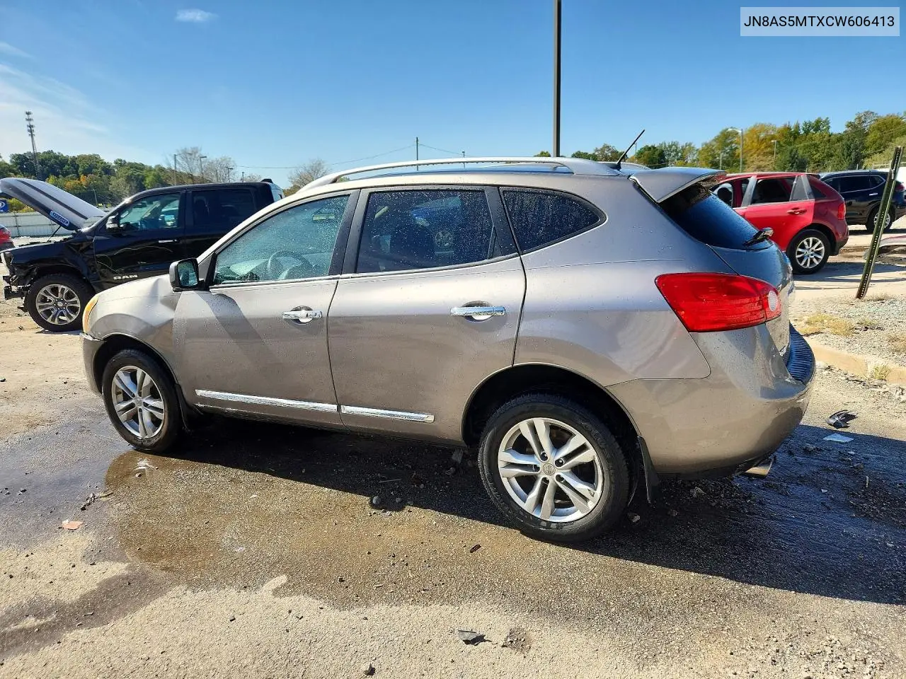2012 NISSAN ROGUE VIN JN8AS5MTXCW606413 — фото 2