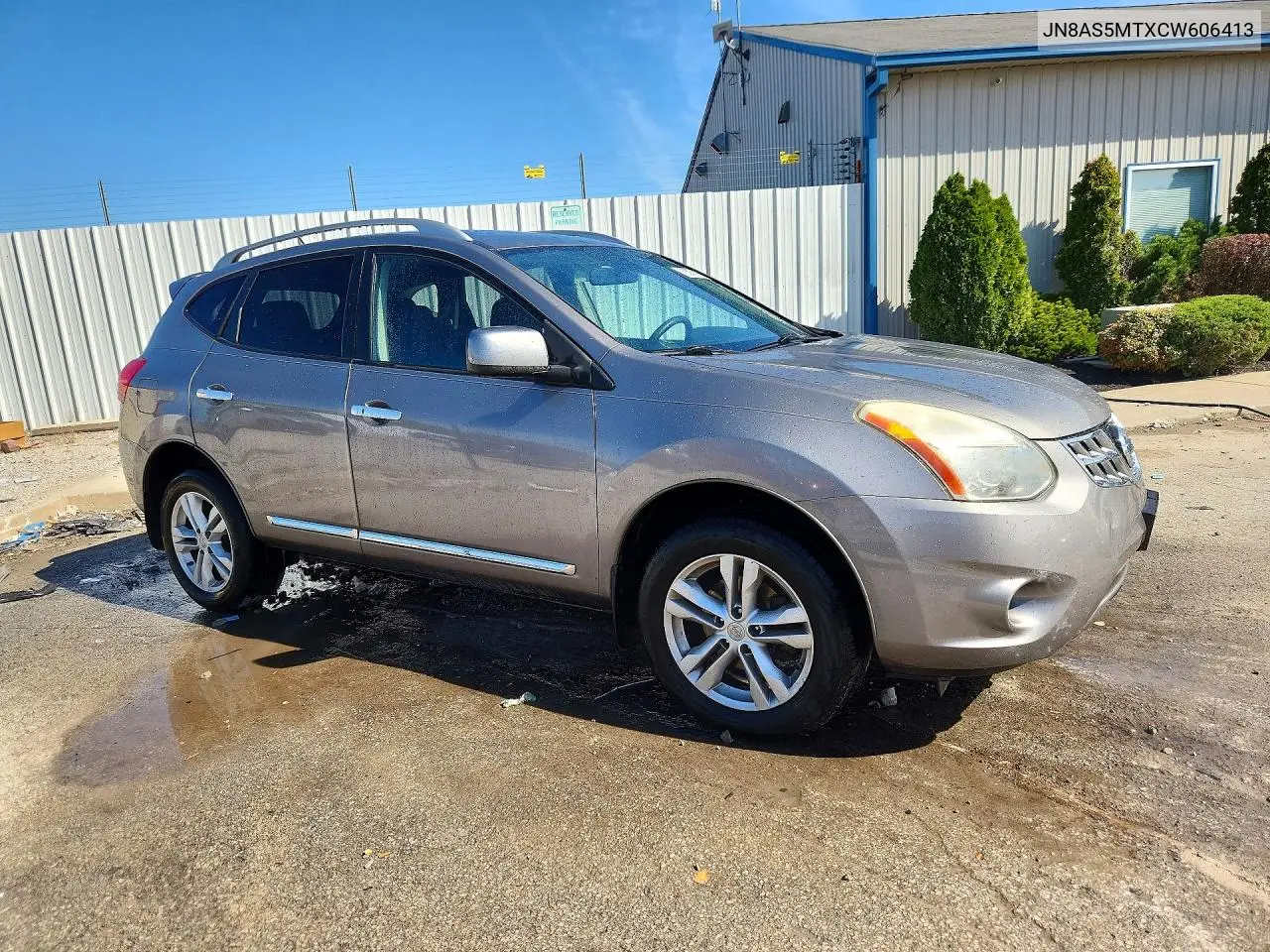 2012 NISSAN ROGUE VIN JN8AS5MTXCW606413 — фото 4